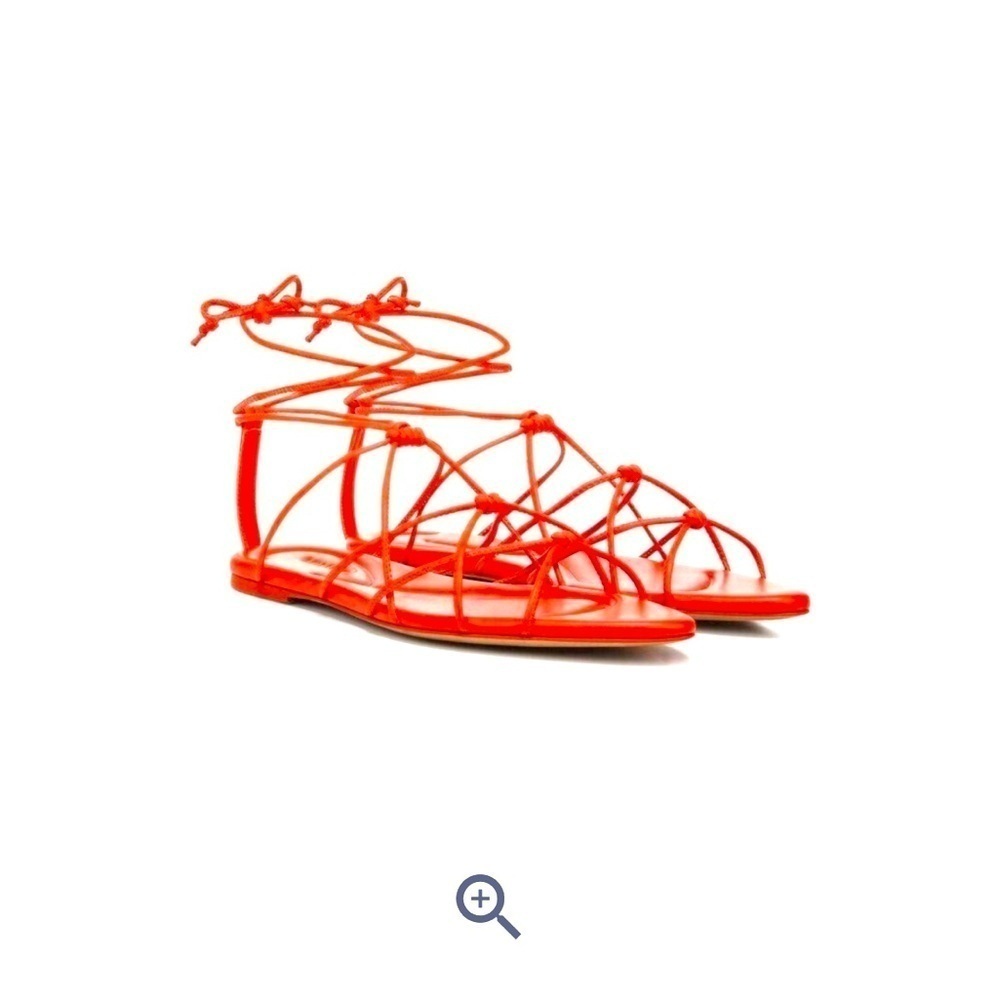 Vince Kenna knotted scrappy ankle sandals size 37.5 (7US)